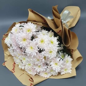 Букет кустовых хризантем