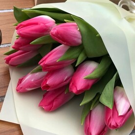 Букет тюльпанов 11 шт