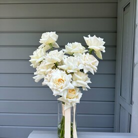 Букет невесты из роз Охара