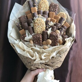 Букет из конфет "Шоколад"
