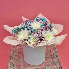 Коробка с цветами