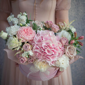 ⭐️ Коробка с цветами  "Киото"