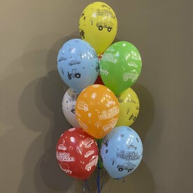 Фонтан из шаров Техника