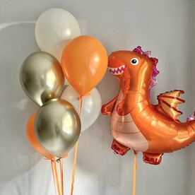 Набор Оранжевый динозаврик