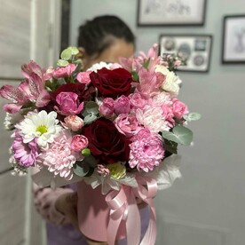 Цветы в коробке💕