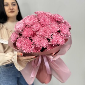 Пышные хризантем