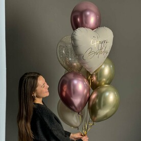 Фонтан шаров на День рождения 🔥