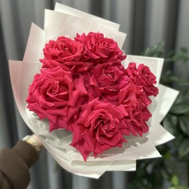 Букет из 7 французских роз