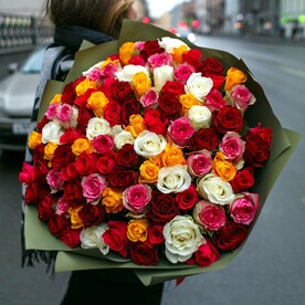 Микс 101 роза