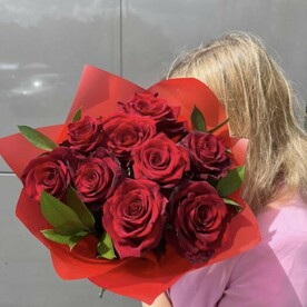 Розы в упаковке