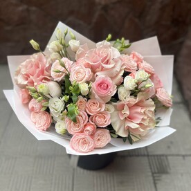 Букет с французскими розами