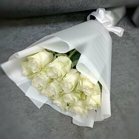 ✅13 белых роз