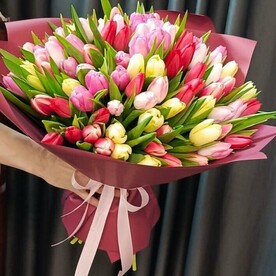 Букет из тюльпанов Шикарный микс