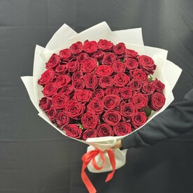 51 красная роза