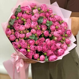 Букет из 27 Мисти Бабблс