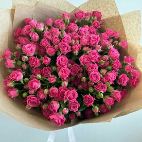 Монобукет из кустовых роз Лав Лидия