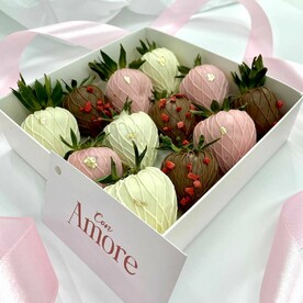 Набор клубники в шоколаде (12 штук)