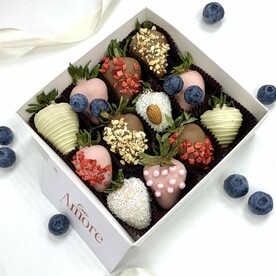 Набор клубники в шоколаде (12 штук)