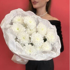 Букет из хризантемы