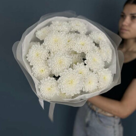 Букет 5 Кустовых Хризантем