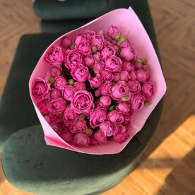 Монобукет из роз misty babbles