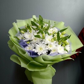 Букет из Альстромери и Хризантемы