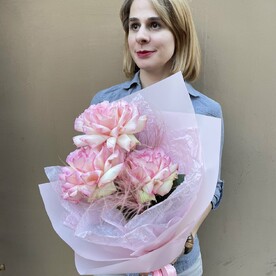 Букет из 3 французских роз