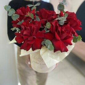 Розы в коробки