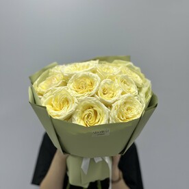 Букет из пионовидных роз, 11 шт