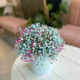 Коробочка с гипсофилой