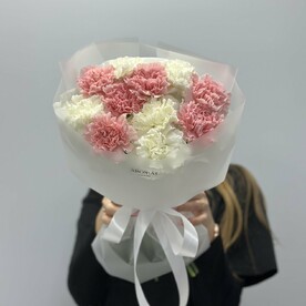 Букет из диантусов