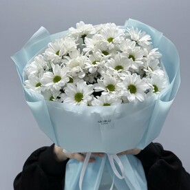 Букет из хризантемы