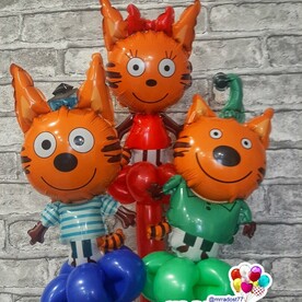 Шар - игрушка мини фигуры Три кота