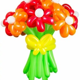 Букет цветов из 7 воздушных ромашек "Соблазн"