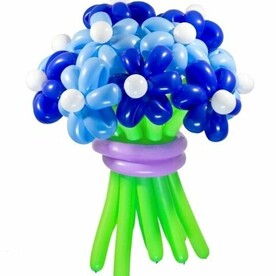 Букет цветов из 7 воздушных ромашек "Храброе сердце"