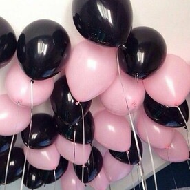 Гелиевые шары под потолок 21 шт