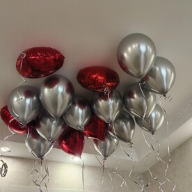 Гелиевые шары под потолок