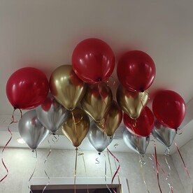 Гелиевые шары под потолок