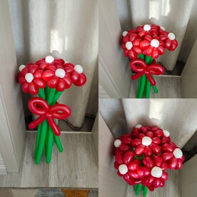 Букет из воздушных ромашек