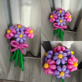 Букетцветов из шаров