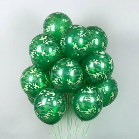 Гелиевые шары под потолок на 23 февраля