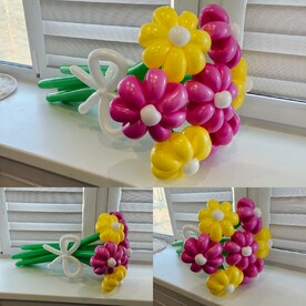Букет Сладкоежка. Цветы из шаров
