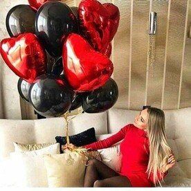 Облако из гелиевых шаров