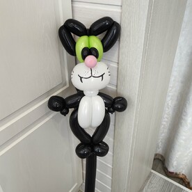 Шар - игрушка чёрный Кот. Шары шарики