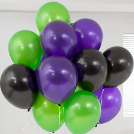 Гелиевые шары под потолок 15 шт