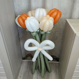 Букет цветов из шаров. Тюльпаны 9 шт