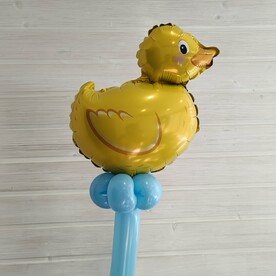 Шар - игрушка мини фигурка Уточка