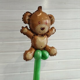 Шар - игрушка мини фигурка Мишка