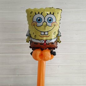 Шар - игрушка мини фигурка Губка