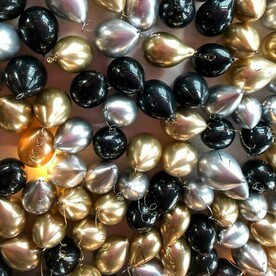 Гелиевые шары под потолок 30 шт